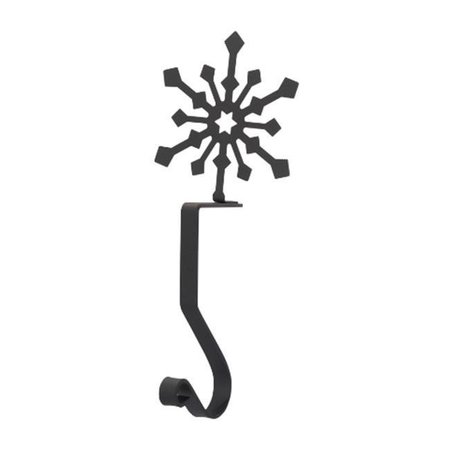 VILLAGE WROUGHT IRON Village Wrought Iron MH-A-85 Snowflake Mantle Hook, MH-A-85 MH-A-85